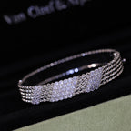 [Plus&Max]  FIVE-ROW DIAMOND BRACELET