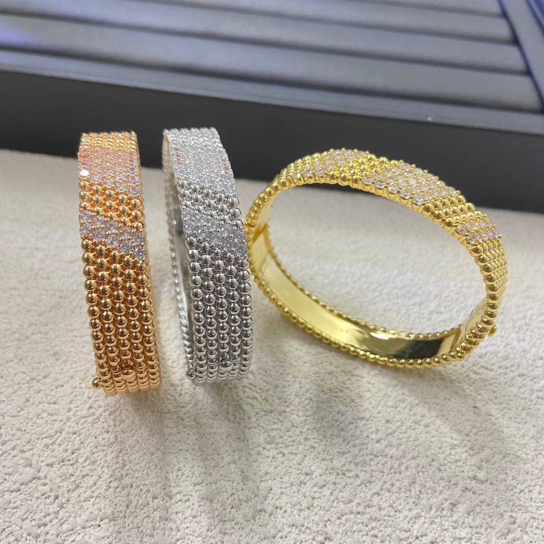 [Max Jewelry]  FIVE-ROW DIAMOND BRACELET