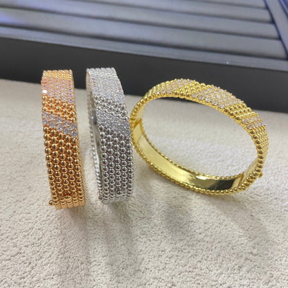 [Max Jewelry]  FIVE-ROW DIAMOND BRACELET