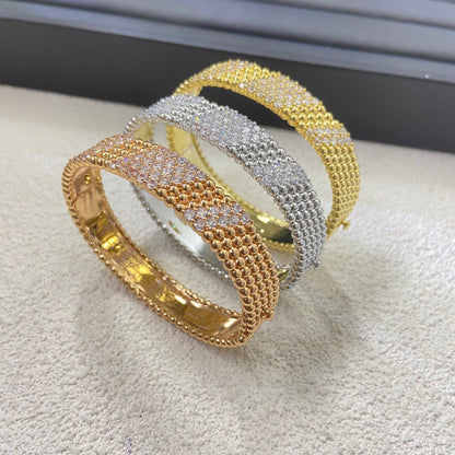 [Max Jewelry]  FIVE-ROW DIAMOND BRACELET