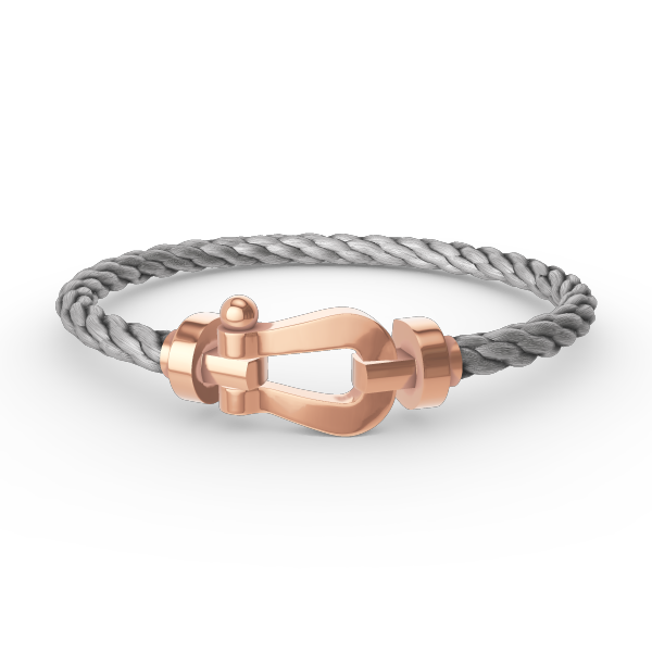 [Max Jewelry ]FORCE LARGE HORSESHOE NO DIAMOND BRACELET ROSE GOLD