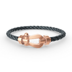 [Plus&Max]FORCE LARGE HORSESHOE NO DIAMOND BRACELET ROSE GOLD