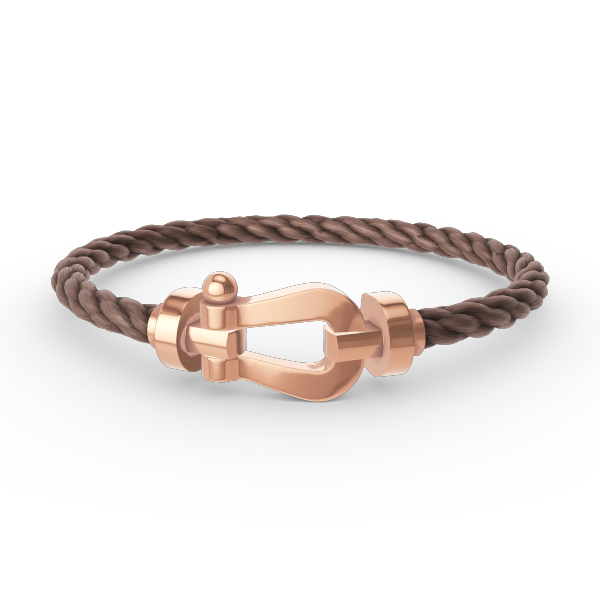 [Max Jewelry ]FORCE LARGE HORSESHOE NO DIAMOND BRACELET ROSE GOLD