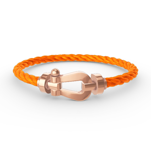 [Max Jewelry ]FORCE LARGE HORSESHOE NO DIAMOND BRACELET ROSE GOLD