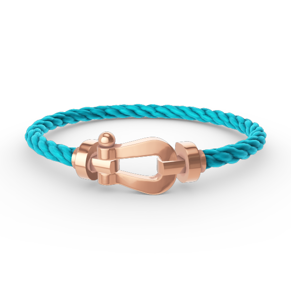 [Max Jewelry ]FORCE LARGE HORSESHOE NO DIAMOND BRACELET ROSE GOLD