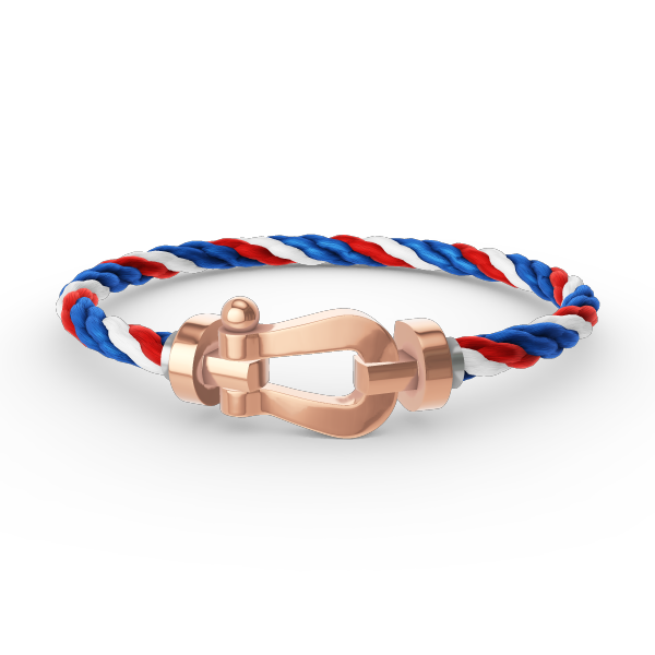 [Max Jewelry ]FORCE LARGE HORSESHOE NO DIAMOND BRACELET ROSE GOLD