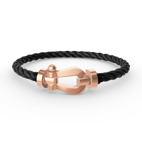 [Max Jewelry ]FORCE LARGE HORSESHOE NO DIAMOND BRACELET ROSE GOLD