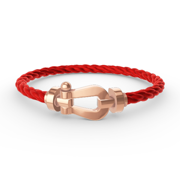 [Max Jewelry ]FORCE LARGE HORSESHOE NO DIAMOND BRACELET ROSE GOLD