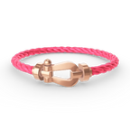 [Plus&Max]FORCE LARGE HORSESHOE NO DIAMOND BRACELET ROSE GOLD