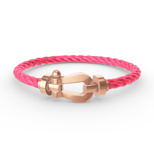 [Max Jewelry ]FORCE LARGE HORSESHOE NO DIAMOND BRACELET ROSE GOLD
