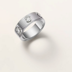 [Plus&Max]LOVE 6.5MM UNLIMITED RING, 6 DIAMONDS