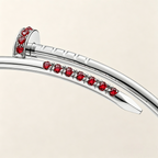 [Plus&Max]JUSTE BRACELET 2.5MM DIAMONDS NEW