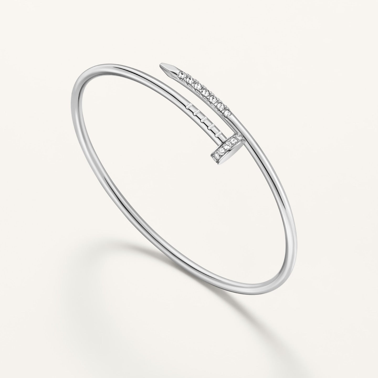 [Max Jewelry]JUSTE BRACELET 2.5MM DIAMONDS NEW