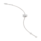 [Plus&Max]FRIVOLE SILVER FLOWER DIAMOND BRACELET