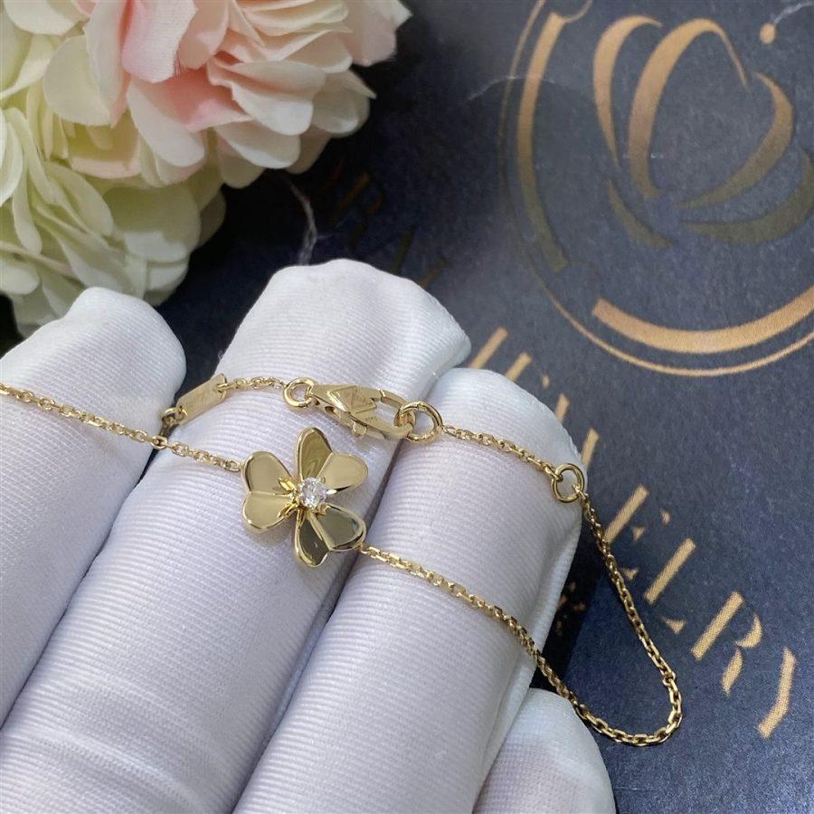 [Max Jewelry ]FRIVOLE GOLD FLOWER BRACELET