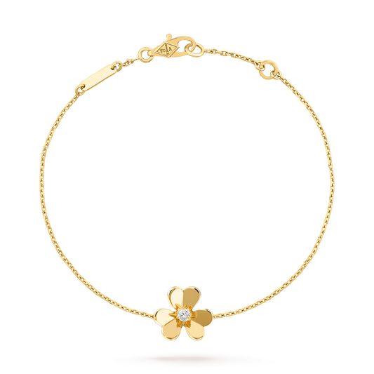 [Max Jewelry ]FRIVOLE GOLD FLOWER BRACELET