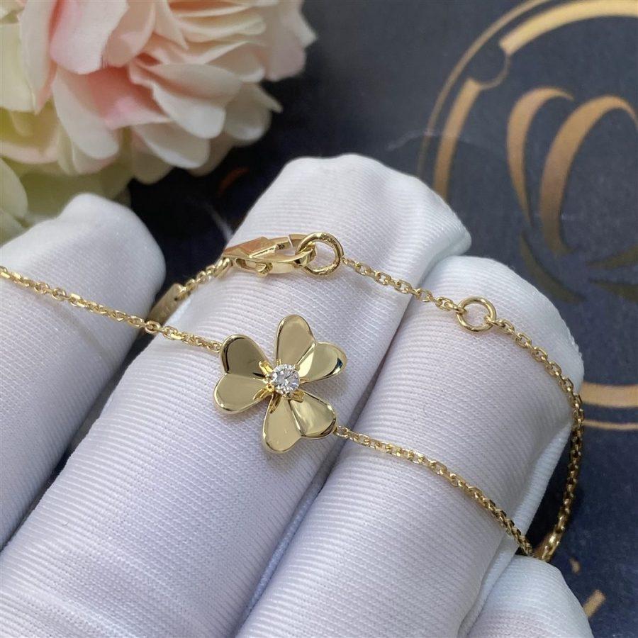 [Max Jewelry ]FRIVOLE GOLD FLOWER BRACELET