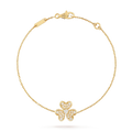 [Plus&Max]FRIVOLE GOLD FLOWER DIAMOND BRACELET