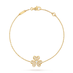 [Plus&Max]FRIVOLE GOLD FLOWER DIAMOND BRACELET