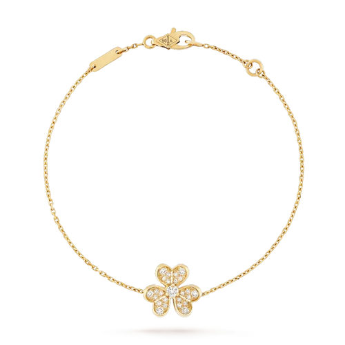 [Plus&Max]FRIVOLE GOLD FLOWER DIAMOND BRACELET