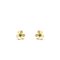 [Plus&Max]FRIVOLE  FLOWER MALACHITE EARRINGS