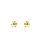 [Plus&Max]FRIVOLE  FLOWER MALACHITE EARRINGS