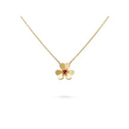[Plus&Max]FRIVOLE GOLD FLOWER NECKLACE