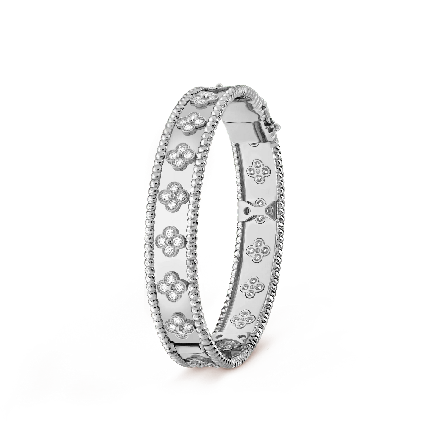 [Max Jewelry ]CLOVER BRACELET 8MM DIAMONDS