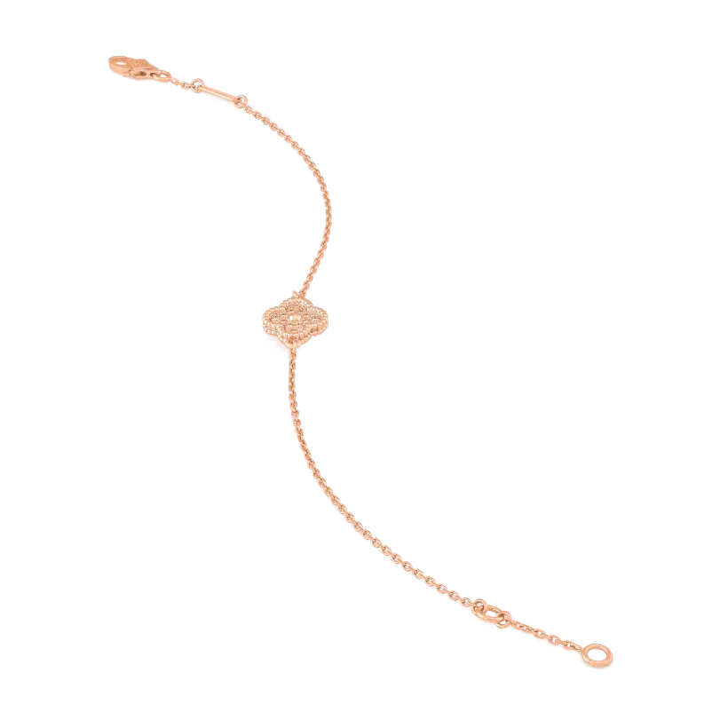 [Plus&Max]CLOVER SINGLE FLOWER BRACELET