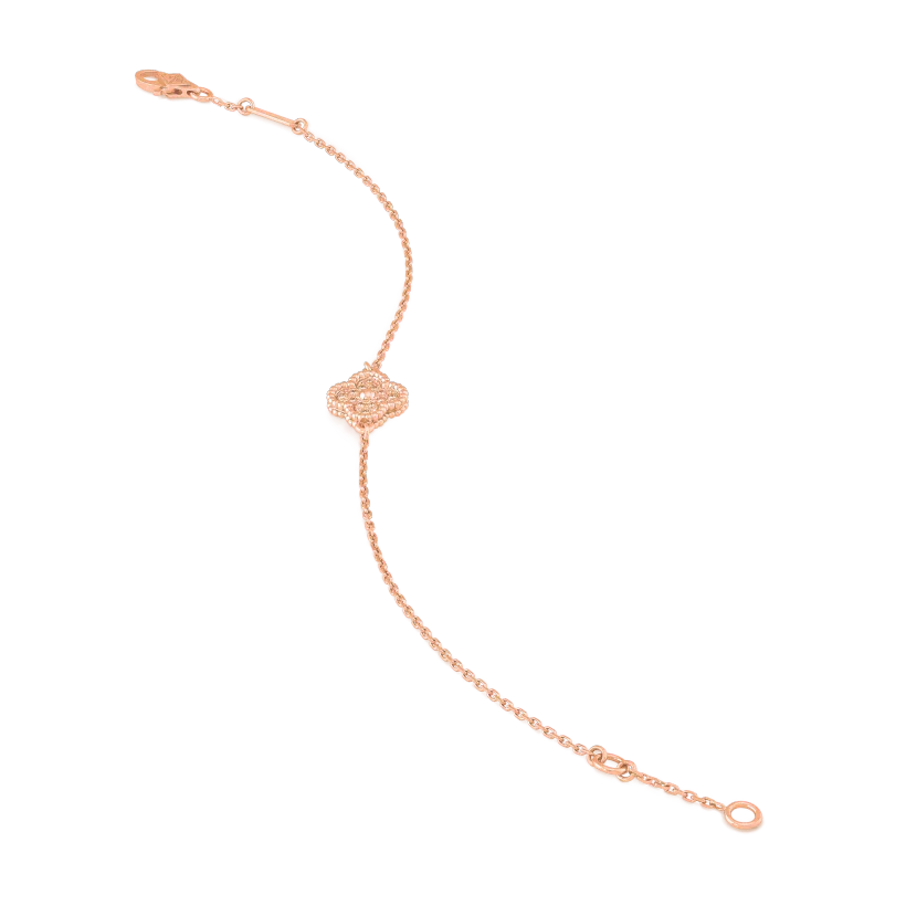 [Max Jewelry ]CLOVER SINGLE FLOWER BRACELET