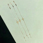 [Plus&Max]CLOVER SINGLE FLOWER BRACELET