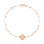 [Plus&Max]CLOVER SINGLE FLOWER BRACELET