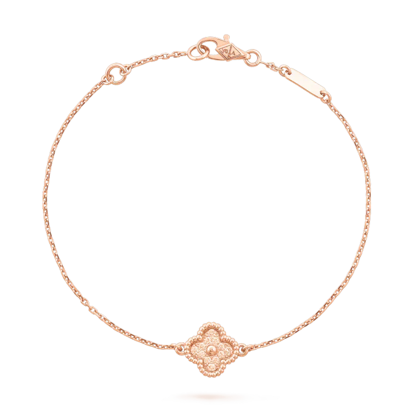 [Max Jewelry ]CLOVER SINGLE FLOWER BRACELET