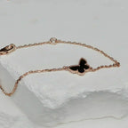 [Plus&Max]BUTTERFLY ONYX  BUTTERFLY BRACELET