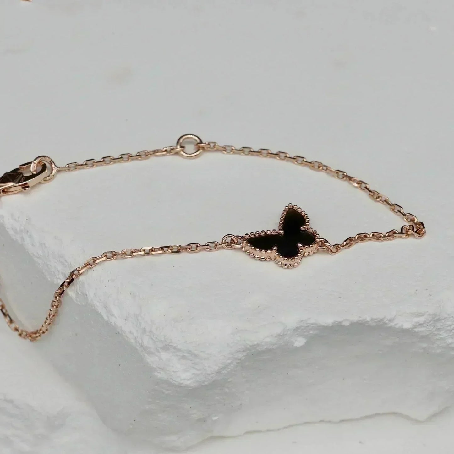 [Max Jewelry ]BUTTERFLY ONYX  BUTTERFLY BRACELET