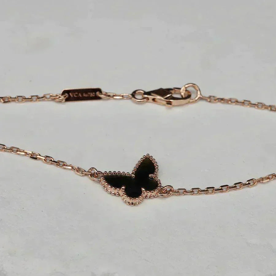 [Max Jewelry ]BUTTERFLY ONYX  BUTTERFLY BRACELET