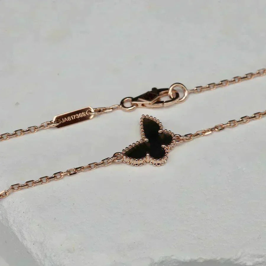 [Plus&Max]BUTTERFLY ONYX  BUTTERFLY BRACELET
