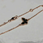[Plus&Max]BUTTERFLY ONYX  BUTTERFLY BRACELET