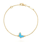 [Plus&Max]BUTTERFLY TURQUOISE BUTTERFLY BRACELET