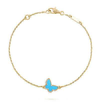 [Max Jewelry ]BUTTERFLY TURQUOISE BUTTERFLY BRACELET