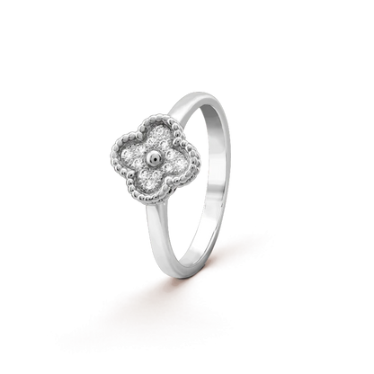 [Max Jewelry ]CLOVER DIAMOND RING