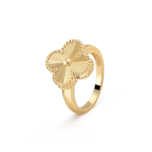 [Max Jewelry ]CLOVER GOLD RING