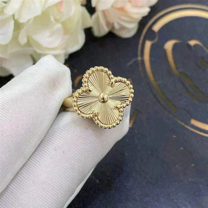 [Max Jewelry ]CLOVER GOLD RING