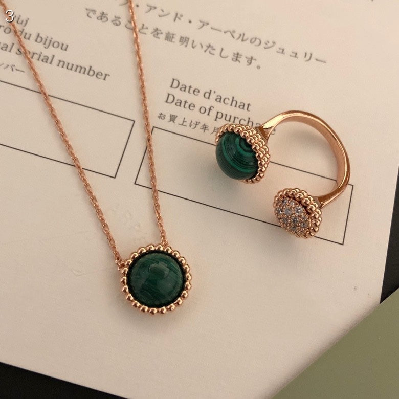 [Max Jewelry ]PERLEE COULEURS DIAMOND ROSE GOLD BETWEEN THE FINGER RING