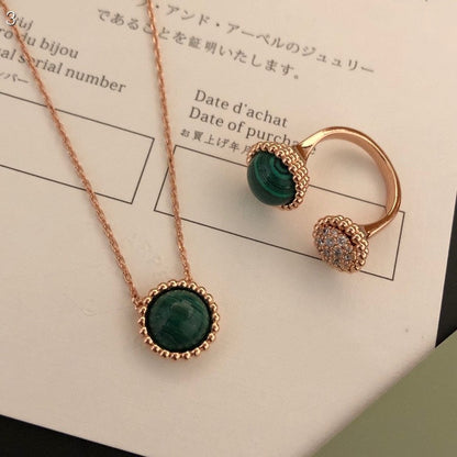 [Max Jewelry ]PERLEE COULEURS DIAMOND ROSE GOLD BETWEEN THE FINGER RING