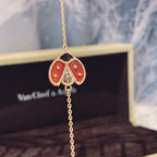 [Plus&Max]LUCKY SPRING 1 MOTIF PINK GOLD BRACELET