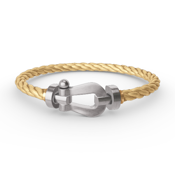 [Max Jewelry ]FORCE LARGE HORSESHOE NO DIAMOND BRACELET SILVER