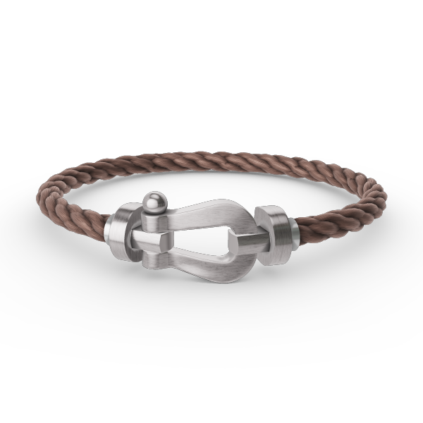 [Max Jewelry ]FORCE LARGE HORSESHOE NO DIAMOND BRACELET SILVER