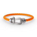 [Plus&Max]FORCE LARGE HORSESHOE NO DIAMOND BRACELET SILVER