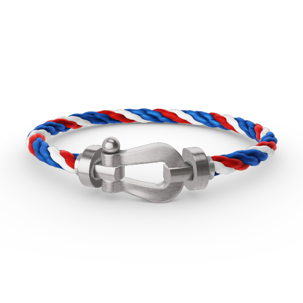 [Max Jewelry ]FORCE LARGE HORSESHOE NO DIAMOND BRACELET SILVER